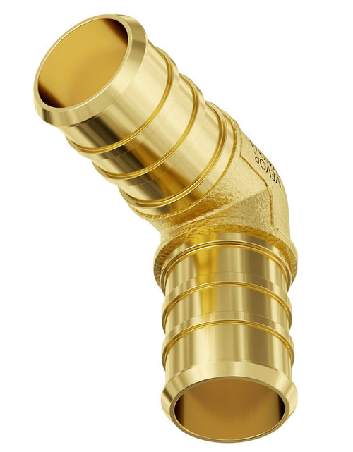Load image into Gallery viewer, Pipe Fittings 3/4" 50PCS Brass Clamp-style Elbows for Heating Systems
