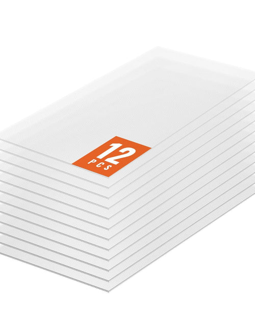 Load image into Gallery viewer, 12 Pack Polycarbonate Greenhouse Panels 2' X 4' X 0.24'' Roof Sheets
