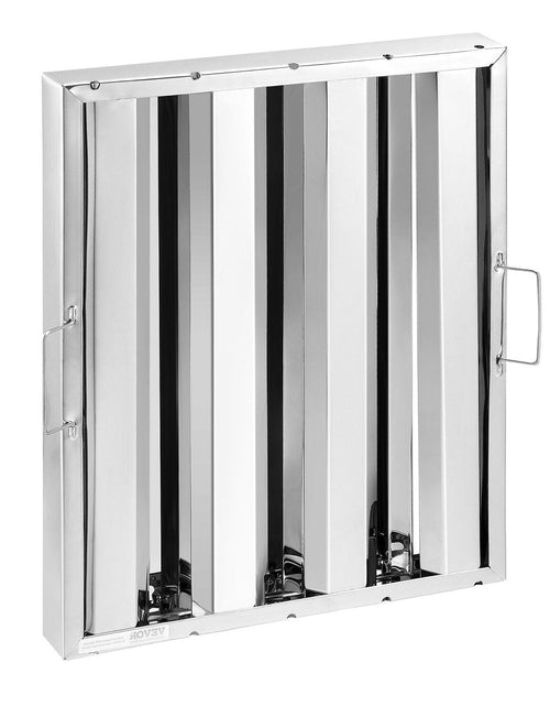 Load image into Gallery viewer, 15.5Wx19.5H Inch Commercial Hood Filter Range Hood Baffle Stainless Steel
