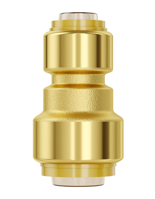 Load image into Gallery viewer, Pipe Fittings 1/2"-3/4" 12PC Brass Straight-Through Push-Fit for Air
