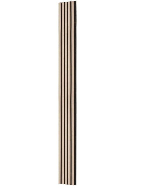 Load image into Gallery viewer, Wood Slat Acoustic Panels 7.9 x 94.5 inch for Modern Wall Decor Silver Wood
