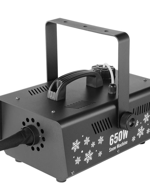 Load image into Gallery viewer, Snow Machine 650W Handheld Hanging Snow Making Machine for Holidays
