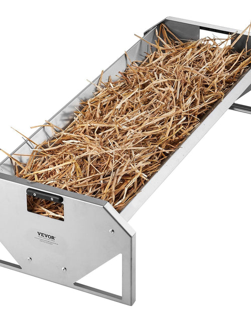 Load image into Gallery viewer, Livestock Feeding Trough 22 Gallon Capacity 45" Goat Feeder for 10 Sheep
