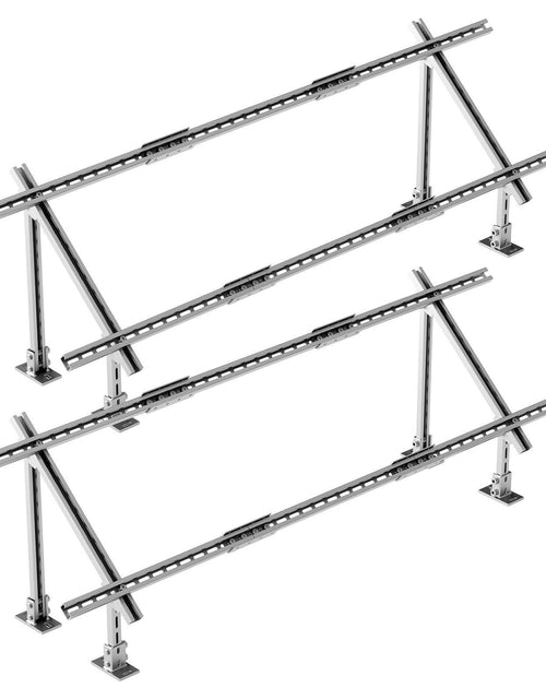 Load image into Gallery viewer, 2 Sets Multi-Pieces Solar Panel Mounting Brackets 30°-60° Adjustable
