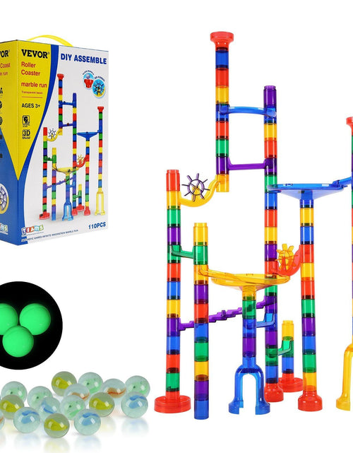 Load image into Gallery viewer, Marble Run Set 110 PCS Building STEM Toy Educational Learning Gift for Kids
