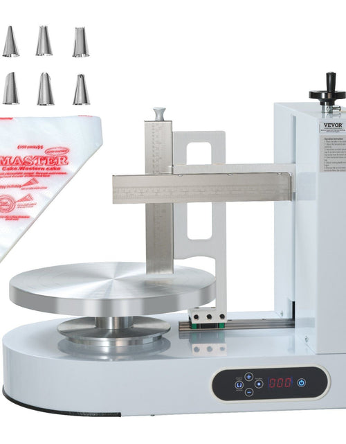 Load image into Gallery viewer, Cake Decorating Machine Cake Frosting Spreading for 6" to 14" Cake White
