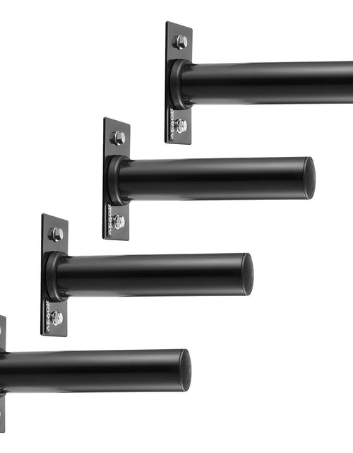 Load image into Gallery viewer, Wall Mounted Weight Plate Holder Home Gym Weight Storage Rack 4 Pack 2 inch
