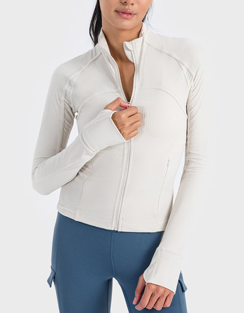 Load image into Gallery viewer, Millennia Zip-Up Long Sleeve Sports Jacket
