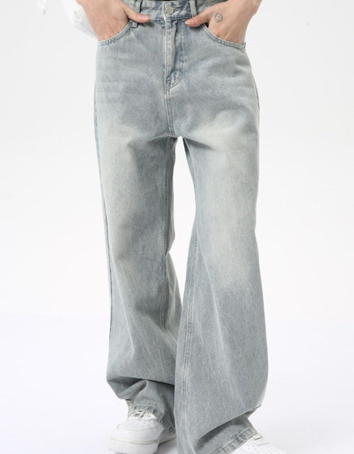 Load image into Gallery viewer, Wide Leg Jeans with Pockets
