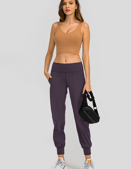 Load image into Gallery viewer, Millennia Wide Waistband Slant Pocket Pants
