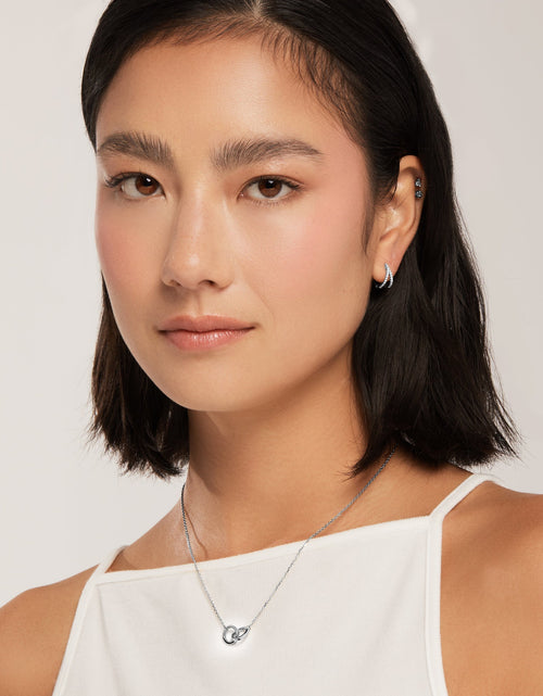 Load image into Gallery viewer, 14k Solid Gold Interlocking Necklace by Italic
