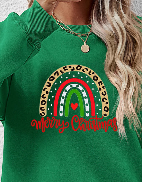 Load image into Gallery viewer, MERRY CHRISTMAS Graphic Sweatshirt
