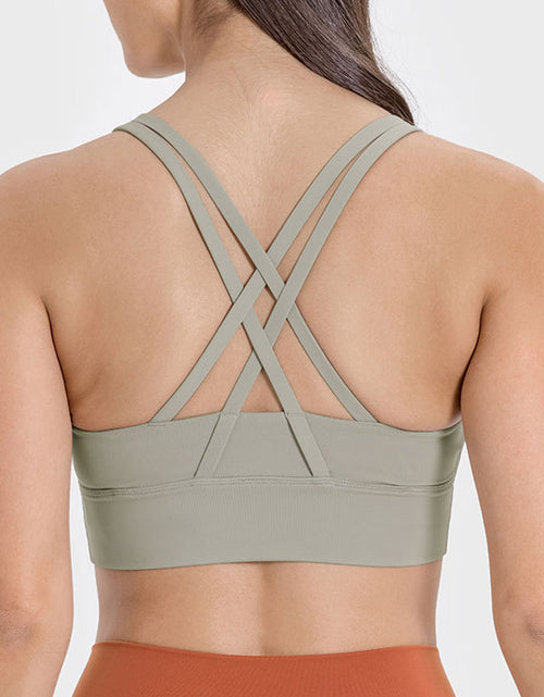 Load image into Gallery viewer, Millennia Crisscross Scoop Neck Active Tank
