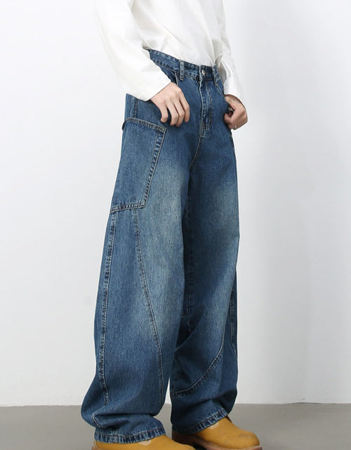 Load image into Gallery viewer, Men's Wide Leg Jeans

