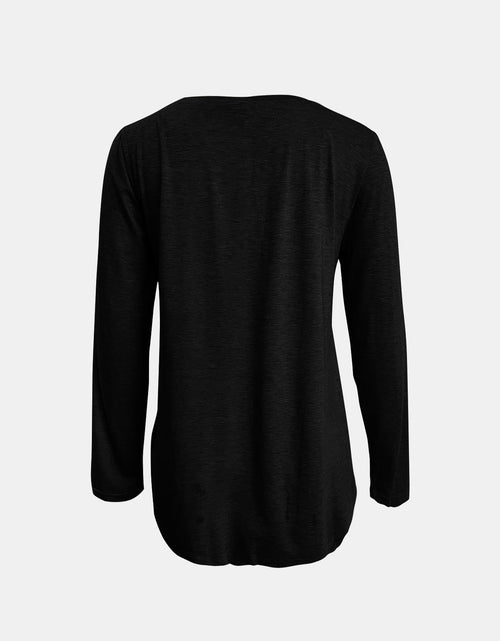 Load image into Gallery viewer, Full Size Reindeer Round Neck Long Sleeve T-Shirt
