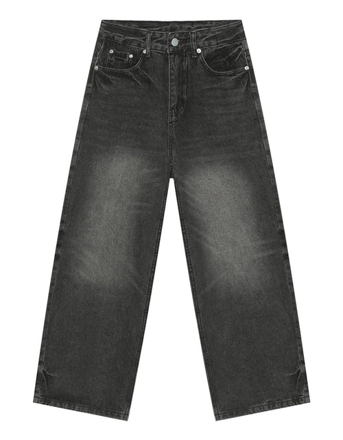 Load image into Gallery viewer, Men's Washed Wide Leg Jeans
