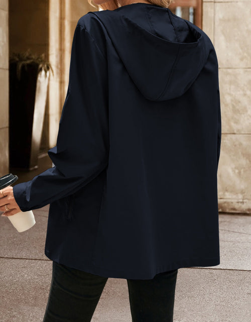 Load image into Gallery viewer, Ivy Lane Pocketed Zip Up Hooded Jacket

