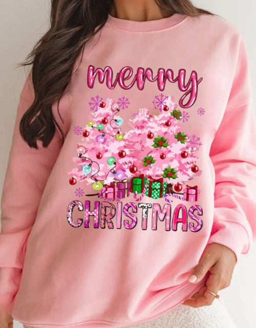 Load image into Gallery viewer, MERRY CHRISTMAS Long Sleeve Sweatshirt
