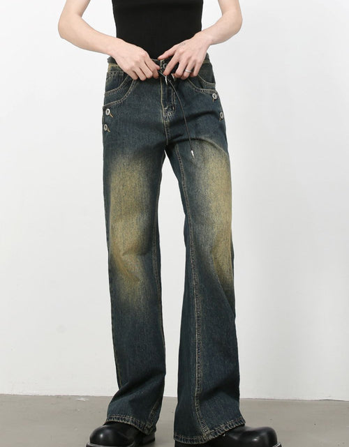 Load image into Gallery viewer, Men's Bootcut Jeans with Pockets
