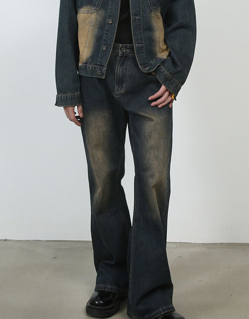 Load image into Gallery viewer, Men's Bootcut Baggy Jeans

