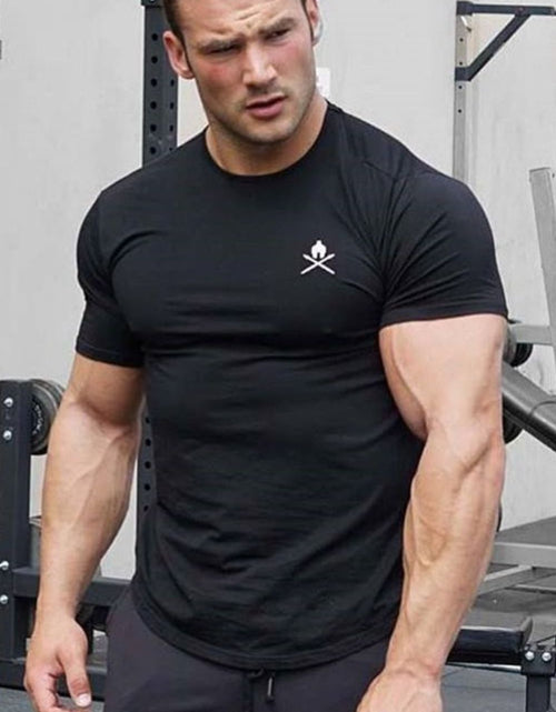Load image into Gallery viewer, Men's Round Neck Short Sleeve T-Shirt
