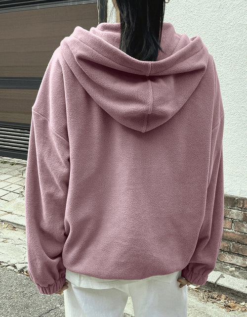 Load image into Gallery viewer, Mountain Quarter Zip Long Sleeve Hoodie
