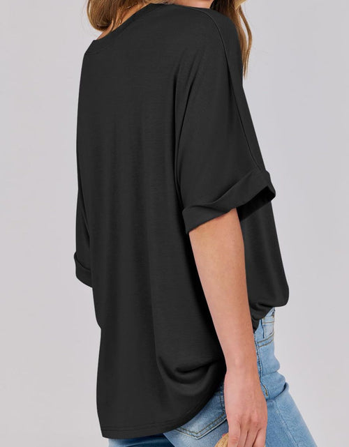 Load image into Gallery viewer, Round Neck Half Sleeve T-Shirt
