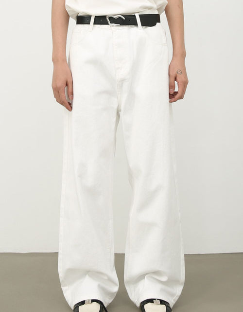 Load image into Gallery viewer, Men's Wide Straight Leg Jeans
