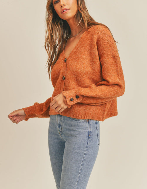 Load image into Gallery viewer, MABLE Long Sleeve Button Down Sweater Cardigan
