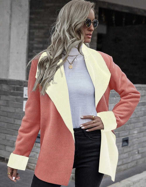 Load image into Gallery viewer, Open Front Long Sleeve Jacket
