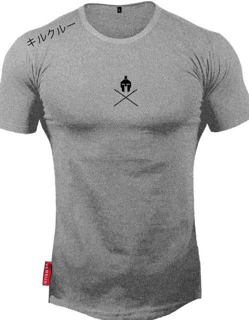 Load image into Gallery viewer, Men's Plus Size Round Neck Short Sleeve T-Shirt
