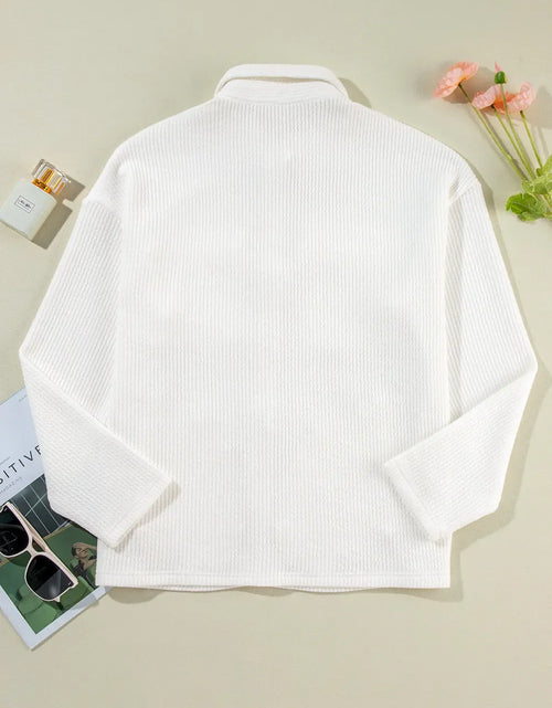 Load image into Gallery viewer, Button Up Long Sleeve Shacket
