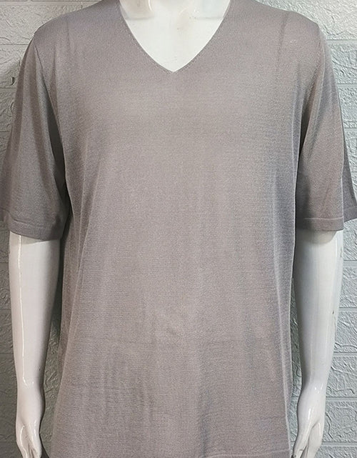 Load image into Gallery viewer, Men's V-Neck Short Sleeve T-Shirt
