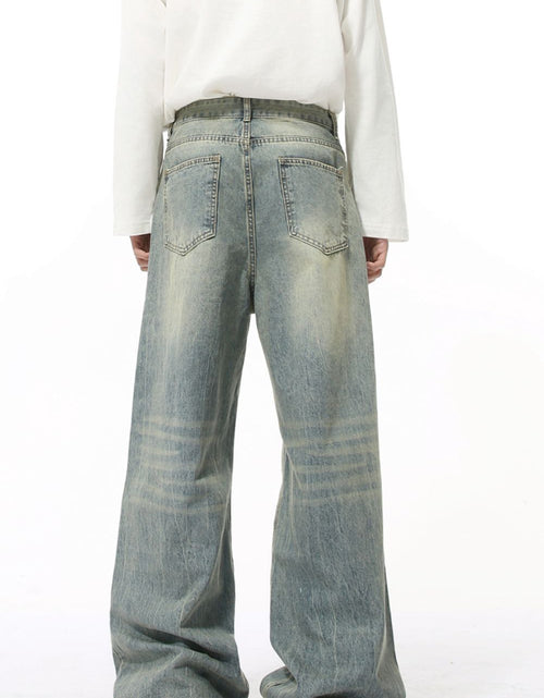 Load image into Gallery viewer, Wide Leg Jeans with Pockets
