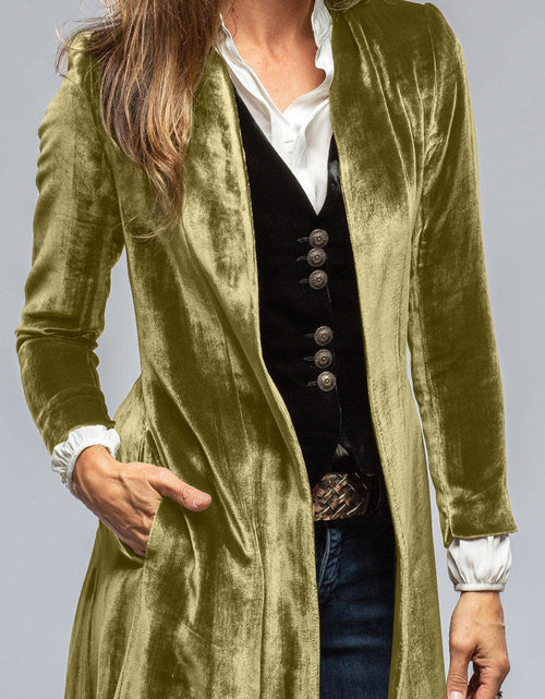 Load image into Gallery viewer, Slit Back Open Front Cardigan

