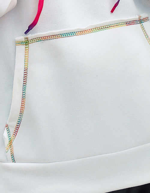 Load image into Gallery viewer, Ivy Lane Contrast Stitching Drawstring Raglan Sleeve Hoodie
