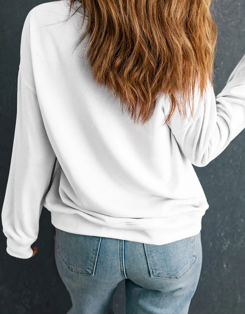 Load image into Gallery viewer, JOY Round Neck Long Sleeve Sweatshirt
