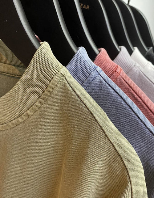 Load image into Gallery viewer, Men‘s Round Neck Short Sleeve T-Shirt
