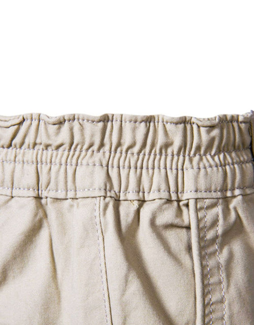 Load image into Gallery viewer, Men's Elastic Waist Shorts with Pockets
