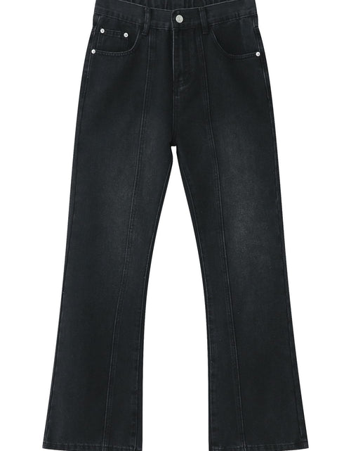 Load image into Gallery viewer, Casual Mid-Rise Elasticated Waistband Jeans
