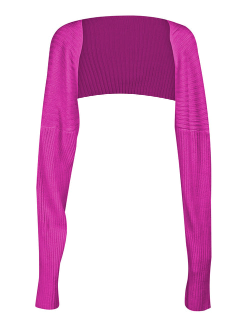 Load image into Gallery viewer, Long Sleeve Knit Bolero

