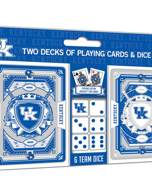 Load image into Gallery viewer, Kentucky Wildcats - 2-Pack Playing Cards &amp; Dice Set by MasterPieces Puzzle Company INC
