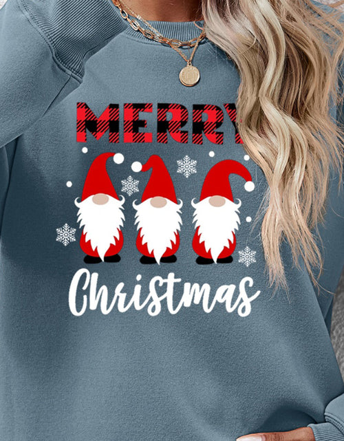 Load image into Gallery viewer, MERRY CHRISTMAS Long Sleeve Sweatshirt
