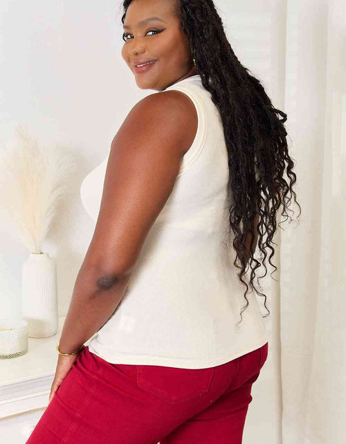 Load image into Gallery viewer, Basic Bae Full Size Round Neck Tank

