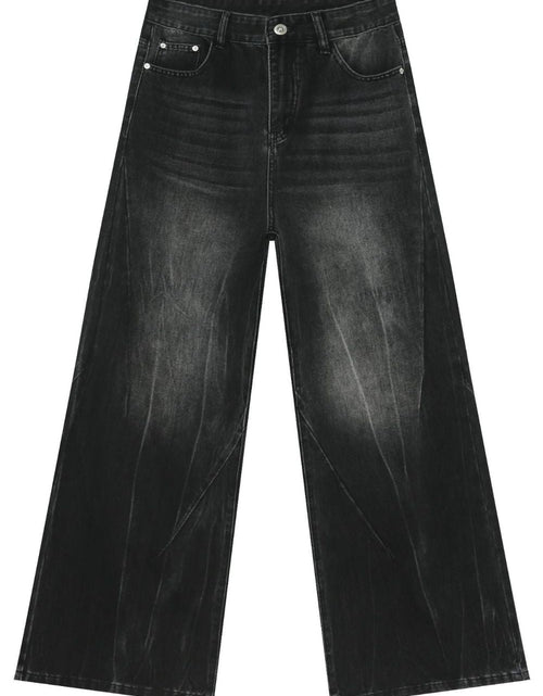 Load image into Gallery viewer, Men's Wide Leg Jeans with Pockets
