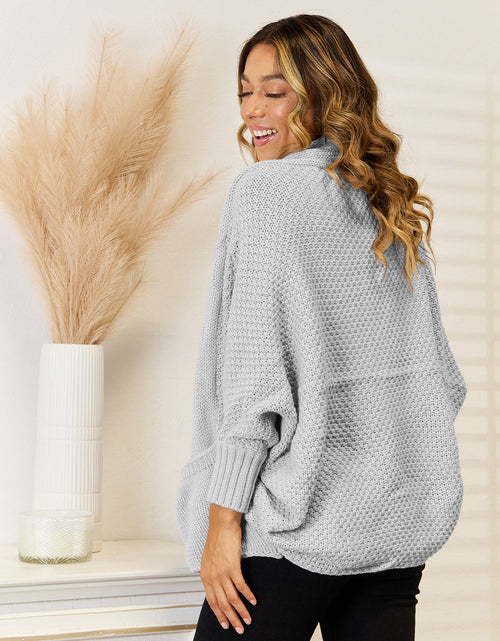 Load image into Gallery viewer, Angel Wings Open Front  Cardigan with Pockets
