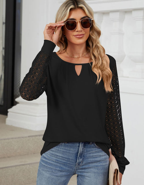 Load image into Gallery viewer, Cutout Round Neck Long Sleeve T-Shirt
