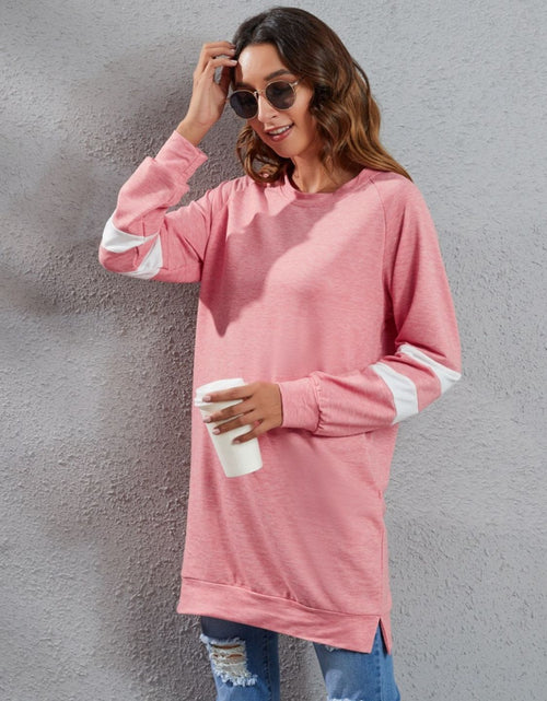 Load image into Gallery viewer, Full Size Striped Round Neck Long Sleeve T-Shirt
