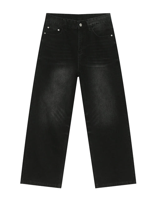 Load image into Gallery viewer, High Rise Wide Leg Casual Jeans
