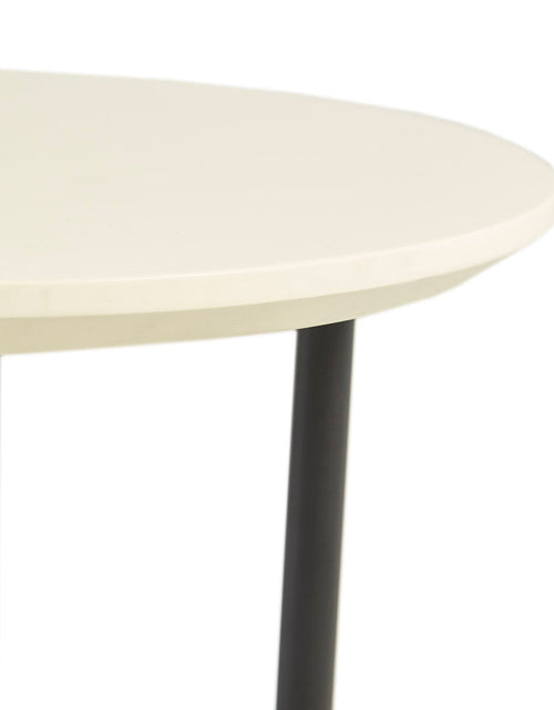 Load image into Gallery viewer, White/Natural End Table by Blak Hom
